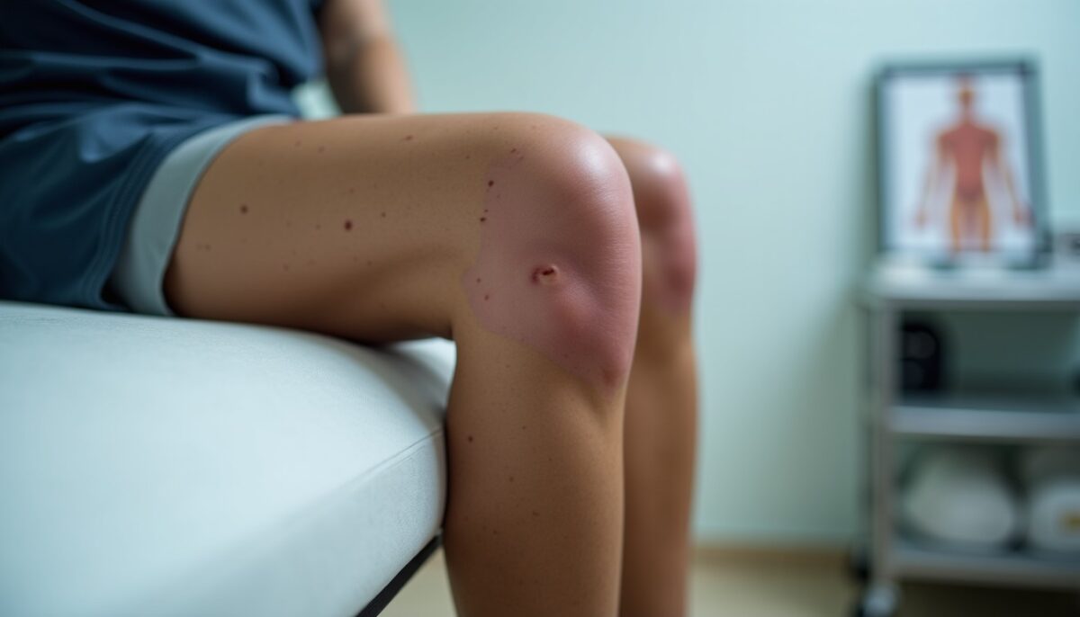 Épanchement sous-quadricipital : quand un genou enflé trompe le diagnostic et se cache derrière une apparente tendinite