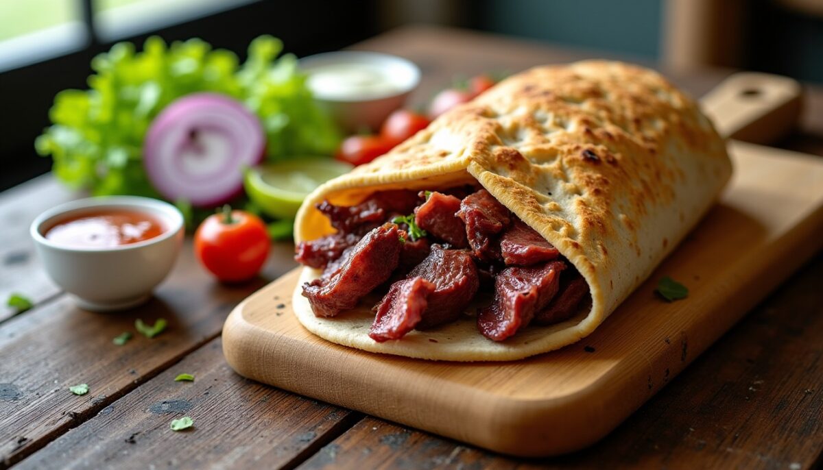 Calories dans un kebab : analyse détaillée des apports selon la viande, le pain et les sauces