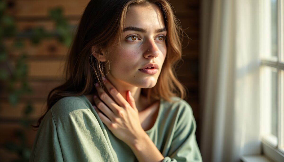 Cou qui démange : révélations spirituelles et messages mystérieux